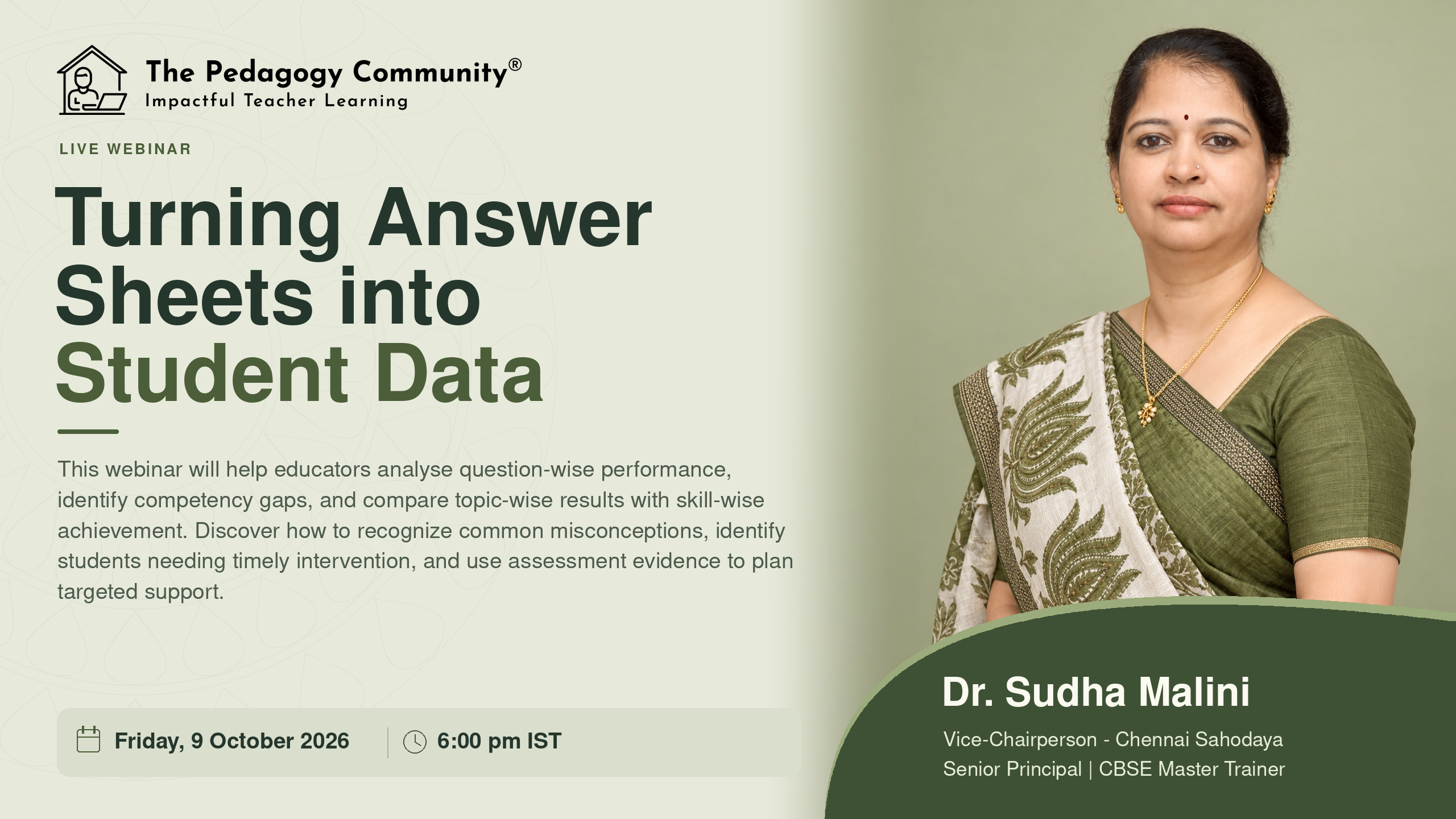 Turning Answer Sheets into Student Data